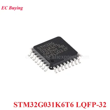 STM32G031K6T6 LQFP-32 STM32G031 STM32 G031K6T6 STM32G031K6 LQFP32 ARM Cortex-M0 + 32-bitni mikrokontroler MCU IC čip Novi Originalni