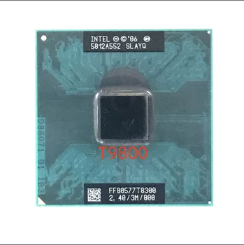 Procesor Intel Core 2 Duo T9800 SLGES PROCESORA Za laptop 2,9 Ghz Dual-core двухпоточный 6M 35W Socket P GM45 PM45