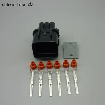 Shhworldsea 6-Pinski konektor za auto-glavobolja žarulja Auto vodootporan Električni priključak PB621-06020 za HYUNDAI KIA Elantra i sl